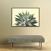 Impression Photo Tropical Botanical Watercolor Print Modern Agave