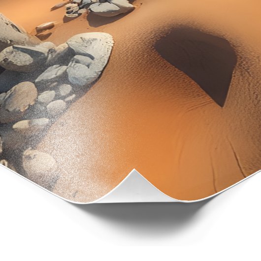 Impression Photo Tropical Golden Shell Beach Chic (Coin)