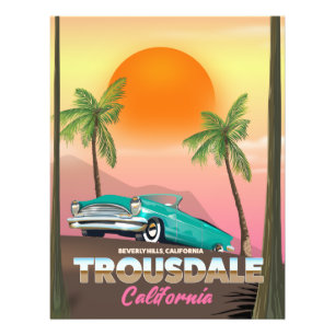 Impression Photo Trousdale Beverly hills Californie