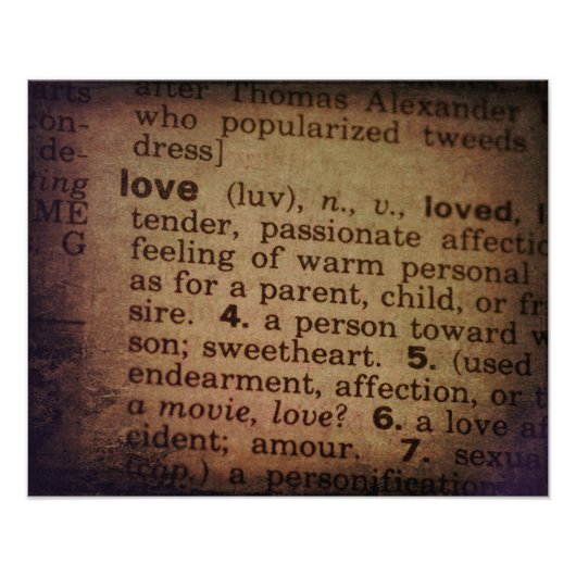 Impression Photo Trouver un sens - Amour (Devant)