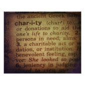 Impression Photo Trouver un sens - Charité (Devant)