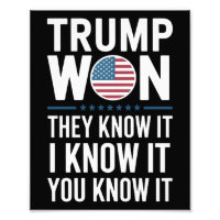 Trump a gagné, ils le savent 2024 47e Président ga