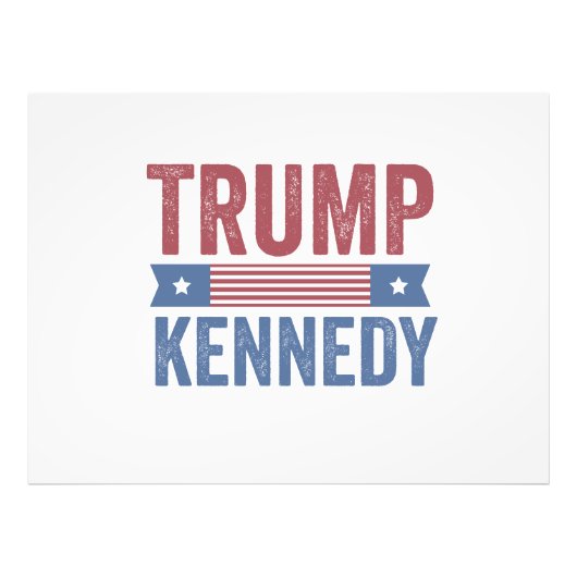 Impression Photo Trump Vance Kennedy reprend l'Amérique (Devant)