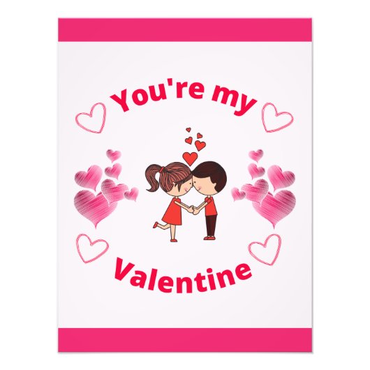 Impression Photo Tu es ma Saint Valentin (Devant)