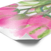 Impression Photo Tulipe rose (Coin)