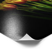 Impression Photo Tulipes dans le vase de fleurs (Coin)