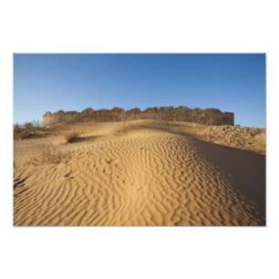 Impression Photo Tunisie, région des Ksour, Ksar Ghilane, Grand Erg