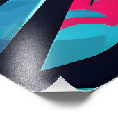 Impression Photo Tunnel Avec Graffiti Art (Coin)