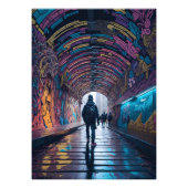 Impression Photo Tunnel De Graffiti (Devant)