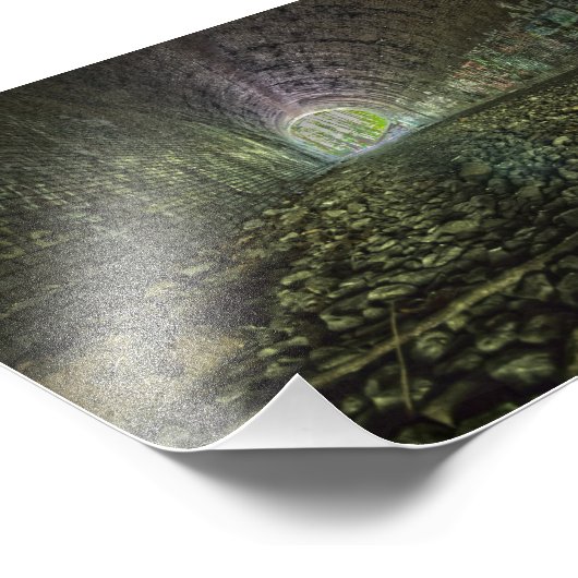 Impression Photo Tunnel de Moonville, Ohio (Coin)