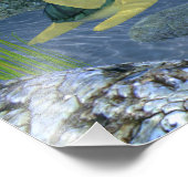 Impression Photo Turphant de natation (Coin)