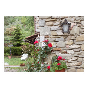 Impression Photo Tuscany.Italy. Ferme italienne