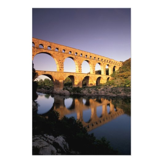 Impression Photo UE, France, Provence, Gard, Pont du Gard. (Devant)