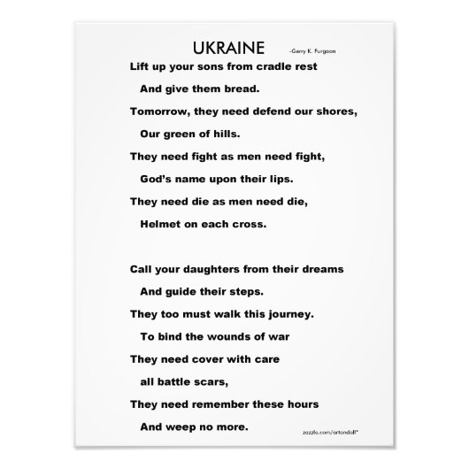 IMPRESSION PHOTO UKRAINE (Devant)