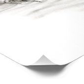 Impression Photo Un Angel endormi, noir et blanc (Coin)