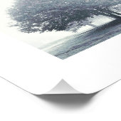 Impression Photo Un arbre dans le brouillard (Coin)