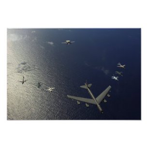 Impression Photo Un avion Stratofortress B-52 de l'US Air Force