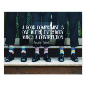 Impression Photo Un bon compromis (Devant)