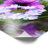 Impression Photo Un Bouquet de fleurs d'été (Coin)