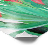 Impression Photo Un bouquet de tulipes rouges (Coin)