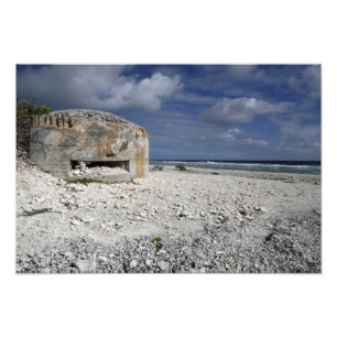 Impression Photo Un bunker en ruine