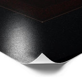 Impression Photo Un Cabine dans Bois d'automne AI Concept Art par X (Coin)