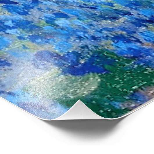 Impression Photo Un champ de bleus à Alamo Heights, 1919, (Coin)