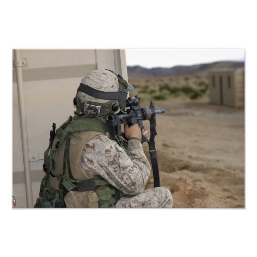 Impression Photo Un chef d'infanterie (Devant)