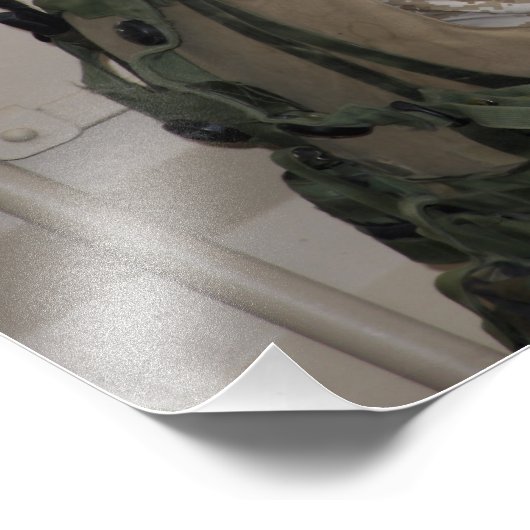 Impression Photo Un chef d'infanterie (Coin)