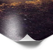 Impression Photo Un colibri astémien à l'orchidée blanche (Coin)