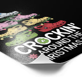 Impression Photo Un Crockin autour de l'arbre de Noël (Coin)