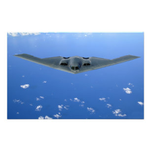 Impression Photo Un esprit B-2 monte par le ciel