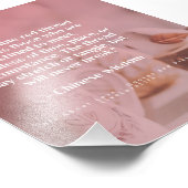 Impression Photo Un fil rouge invisible se connecte - Sagesse chino (Coin)