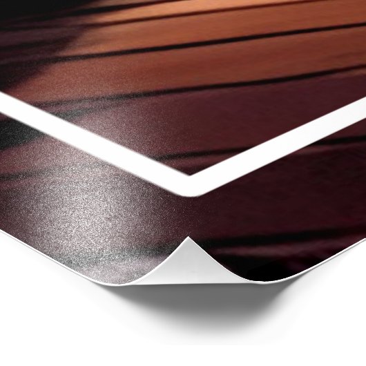 Impression Photo Un Fox assis devant le Cabine-47567 (Coin)