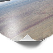 Impression Photo Un Hercules C-130 s'envole dans le ciel (Coin)