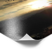 Impression Photo Un lever de soleil du jour (Coin)