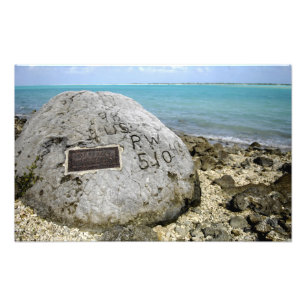 Impression Photo Un mémorial aux prisonniers de guerre sur l'île