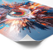 Impression Photo Un Monde De Merveilles Commence Par La Vision (Coin)