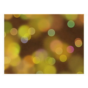 Impression Photo Un Motif de Noël d'or sur Fawn Brown