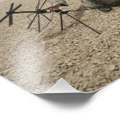 Impression Photo Un opérateur radio de terrain (Coin)