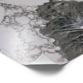 Impression Photo Un panache riche en cendres monte (Coin)