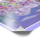 Impression Photo Un paradis mauve (Coin)