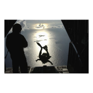 Impression Photo Un pararescueman de l'Armée de l'Air