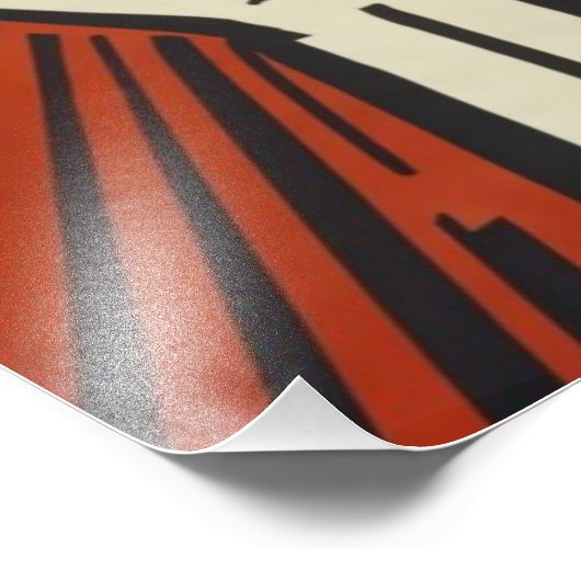 Impression Photo Un poing levé pour le pouvoir et le changement (Coin)