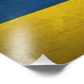 Impression Photo Un soldat de la paix en Ukraine en guerre (Coin)