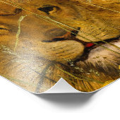 Impression Photo Una et le Lion, 1860 par William Bell Scott (Coin)