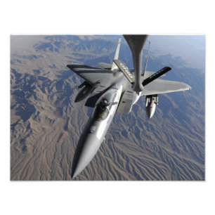 Impression Photo Une Armée de l'Air d'USA F-15 Eagle
