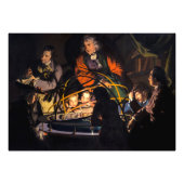 Impression Photo Une conférence de philosophe sur le système solair (Devant)