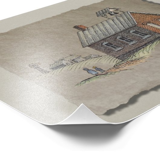 Impression Photo Une école (Coin)