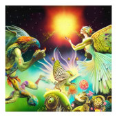 Impression Photo Une époque de peinture à l'huile repensée (Devant)